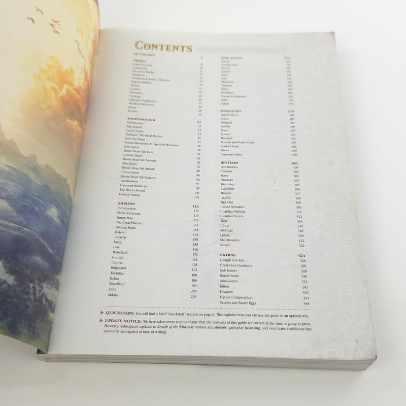 Nintendo Switch Spieleberater : Zelda Breath of the Wild - Official Guide Book