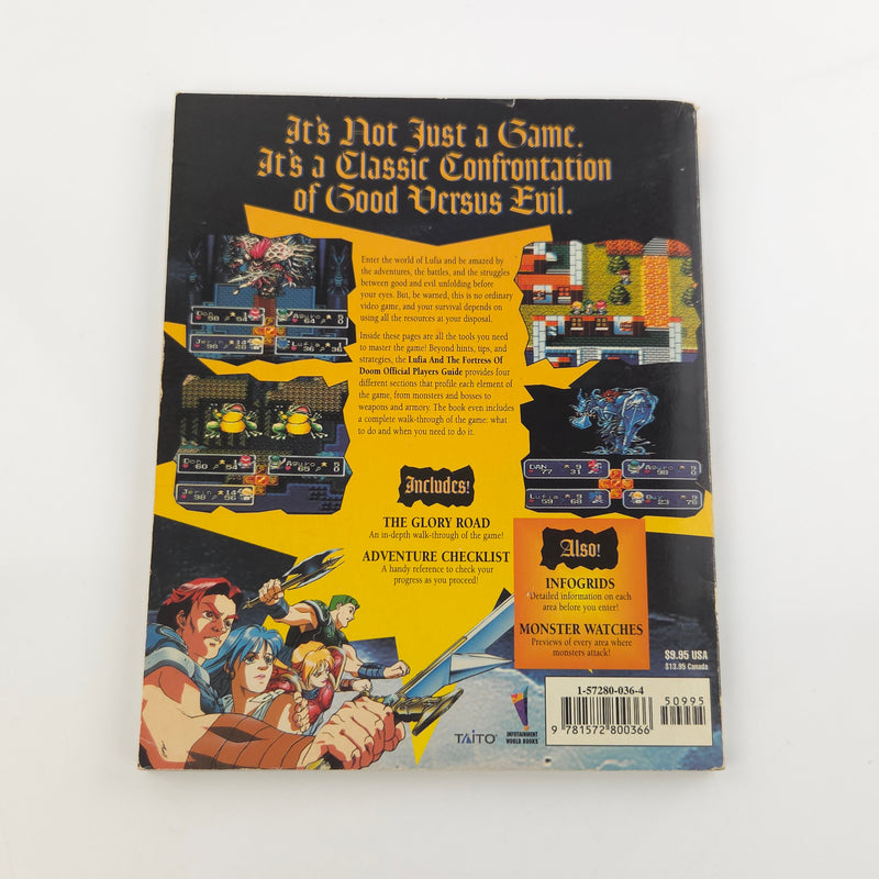 Official Players Guide : Lufia The Fortress of Doom - Nintendo SNES Lösungsbuch