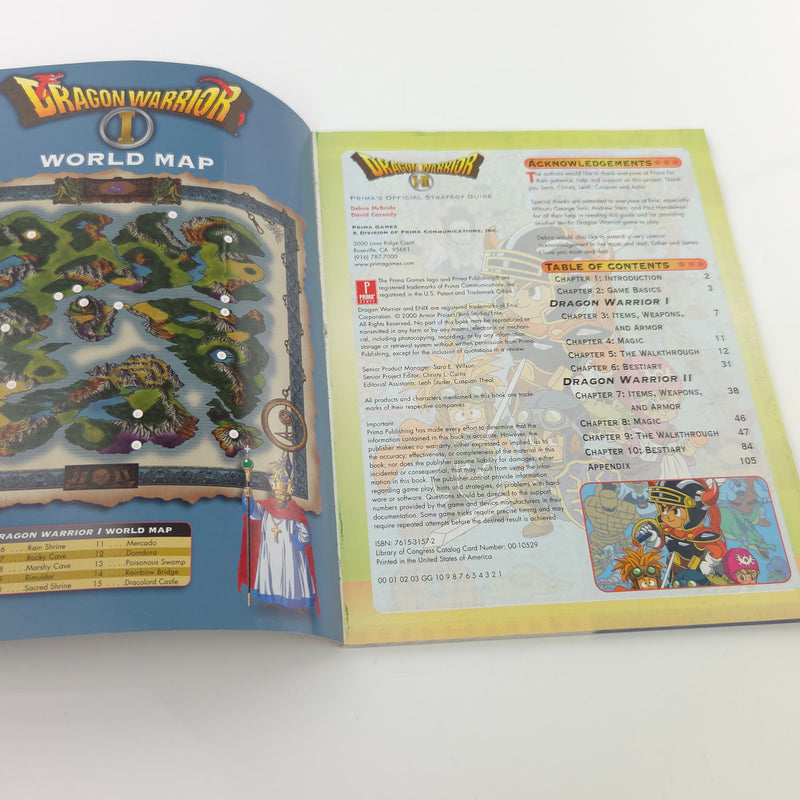Prima´s Strategy Guide : Dragon Warrior I & II - Nintendo Gameboy Color Buch