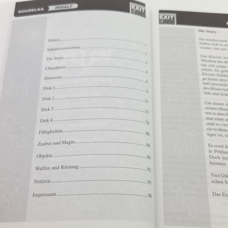 Playstation 1 Spieleberater : Koudelka - Exit Game Guide PS1 Lösungsheft
