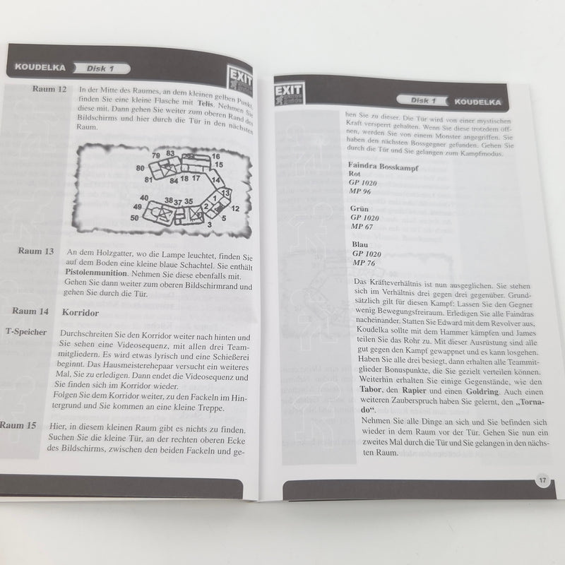 Playstation 1 Spieleberater : Koudelka - Exit Game Guide PS1 Lösungsheft