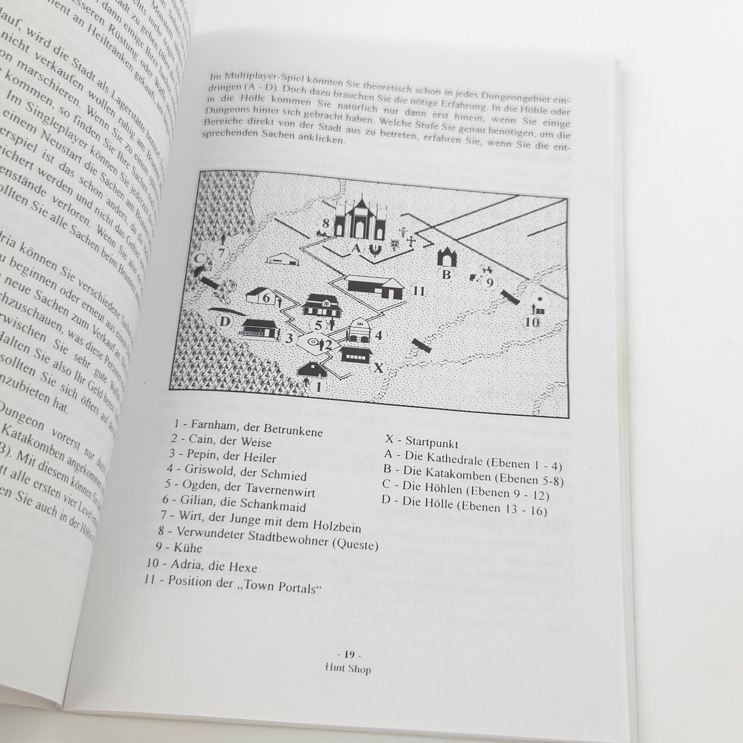 Playstation 1 Spieleberater : Diablo - Komplettlösungen Hint Shop Book PS1