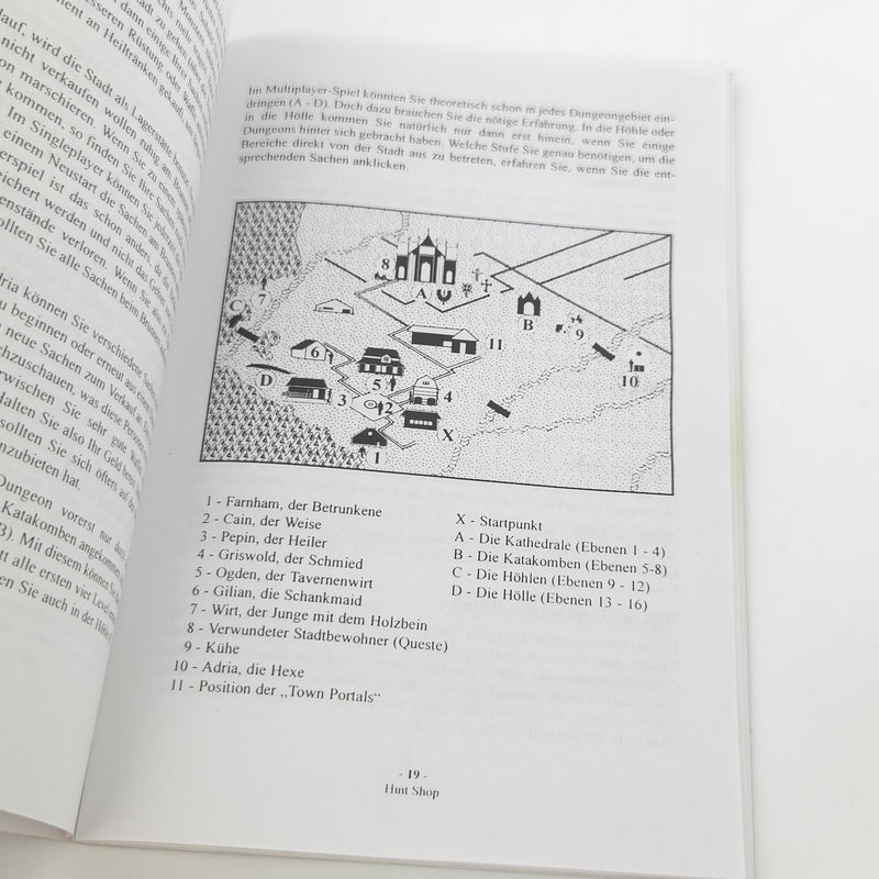 Playstation 1 Spieleberater : Diablo - Komplettlösungen Hint Shop Book PS1