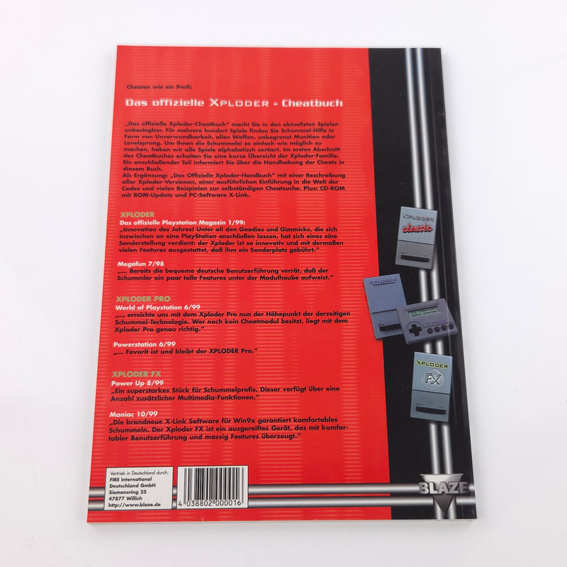 Das offizielle XPLODER Cheatbuch - BLAZE Playstation 1 Spieleberater PS1