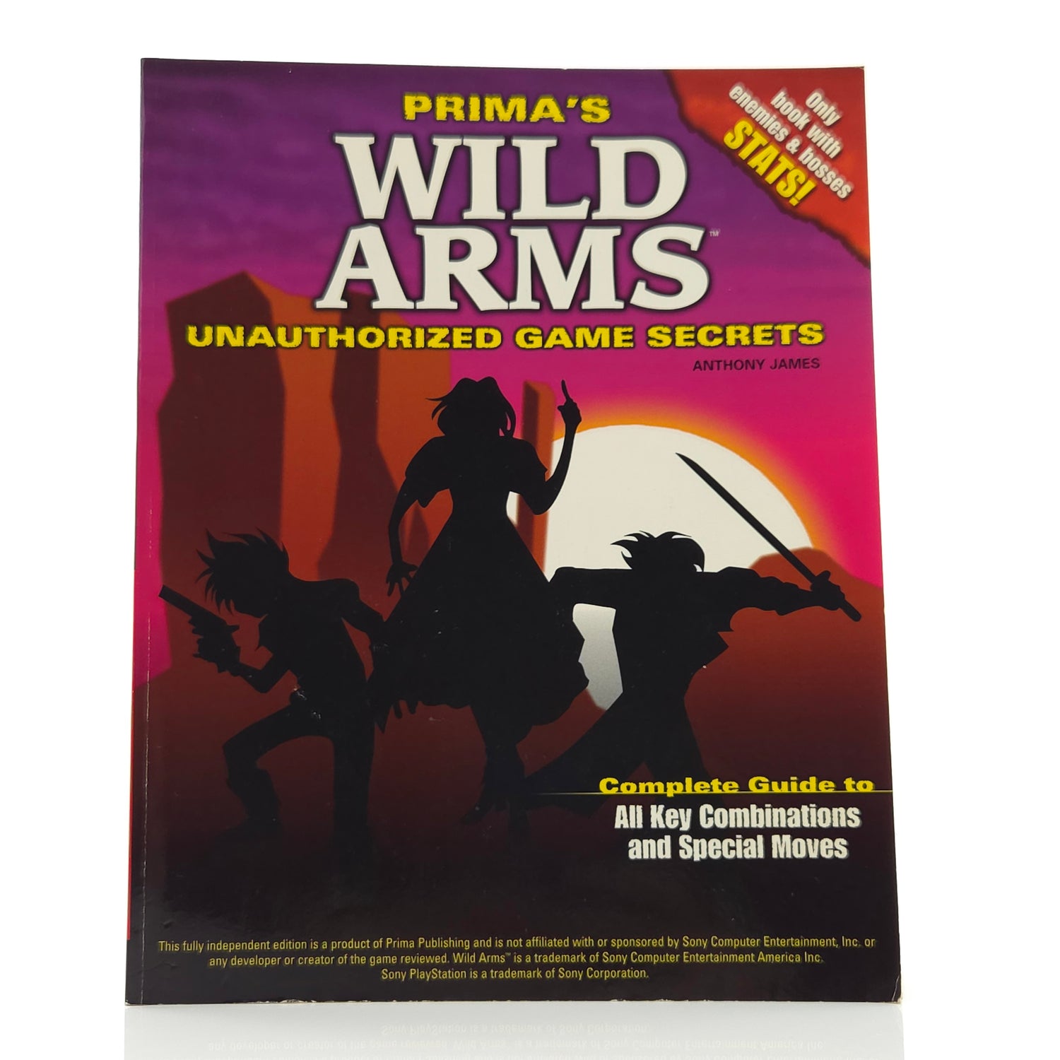 Playstation 1 Spieleberater : Wild Arms - Primas Strategy Guide PS1 Game Secrets