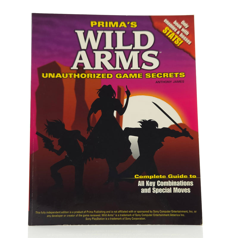Playstation 1 Spieleberater : Wild Arms - Primas Strategy Guide PS1 Game Secrets