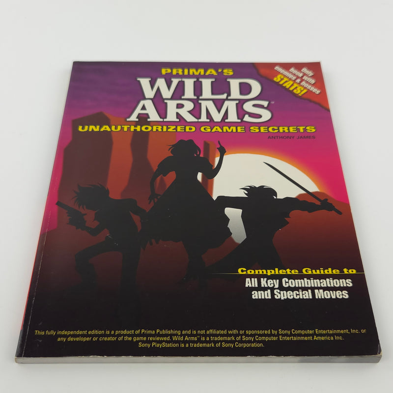 Playstation 1 Spieleberater : Wild Arms - Primas Strategy Guide PS1 Game Secrets