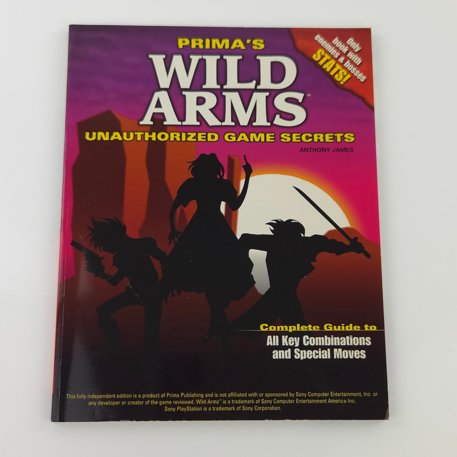 Playstation 1 Spieleberater : Wild Arms - Primas Strategy Guide PS1 Game Secrets