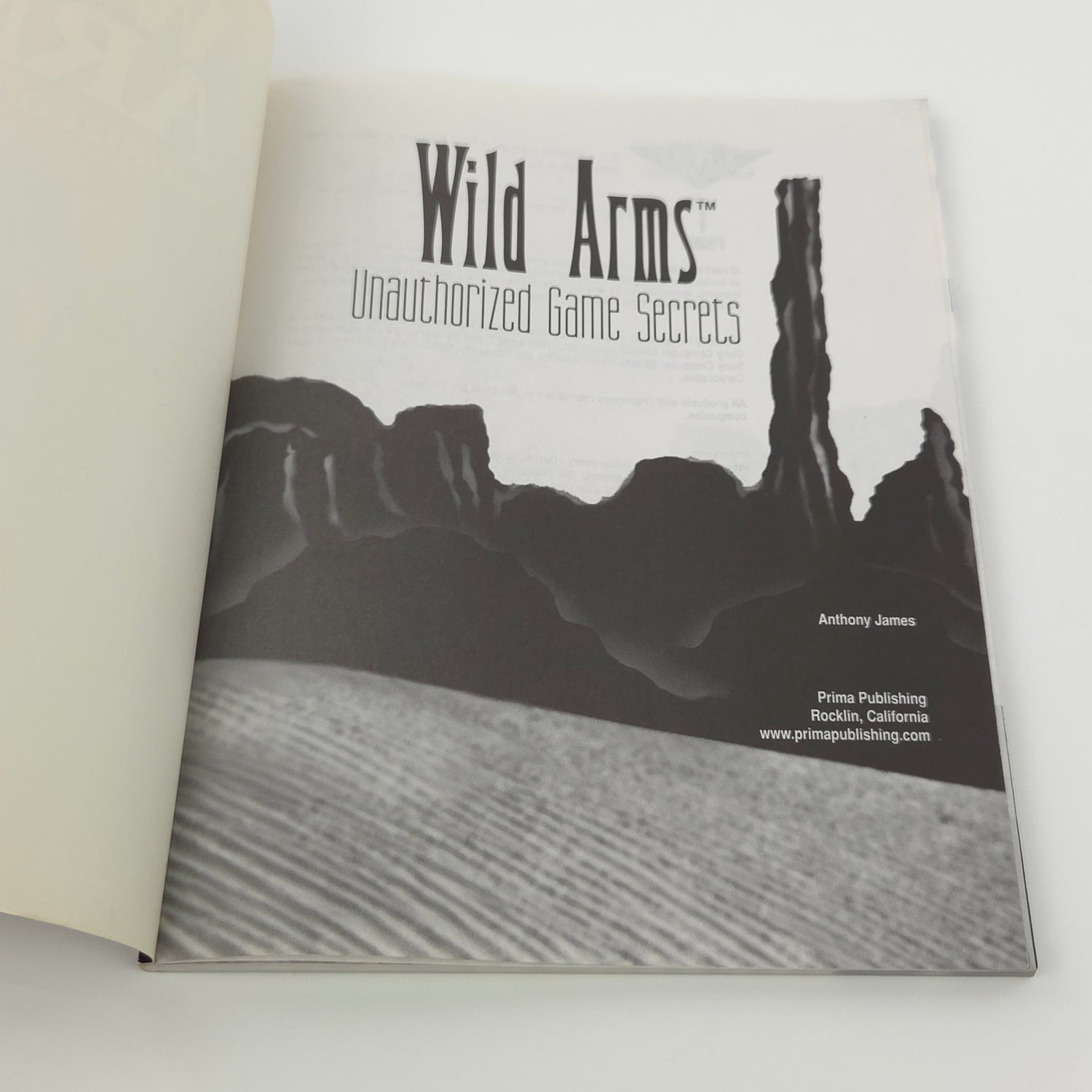 Playstation 1 Spieleberater : Wild Arms - Primas Strategy Guide PS1 Game Secrets