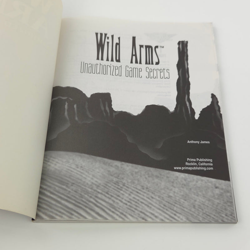 Playstation 1 Spieleberater : Wild Arms - Primas Strategy Guide PS1 Game Secrets