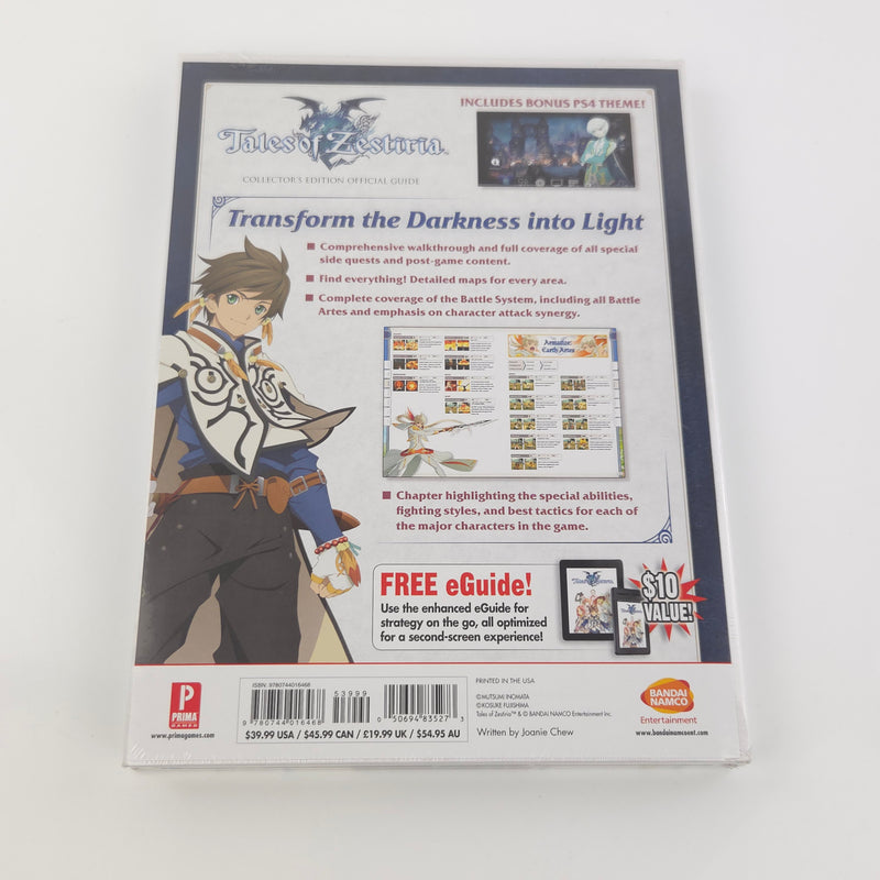 Playstation 3 Spieleberater : Tales of Zestiria - Collectors Edition Guide NEW