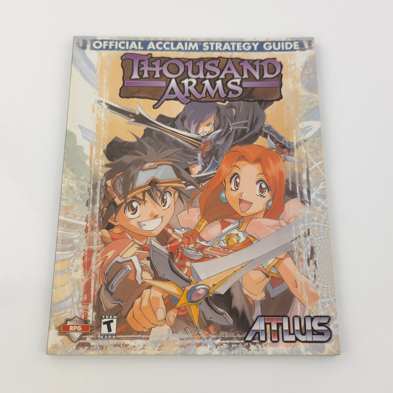 Thousand Arms Acclaim Strategy Guide - Playstation 1 PS1 Lösungsbuch Berater