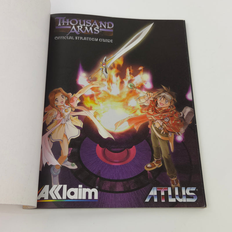 Thousand Arms Acclaim Strategy Guide - Playstation 1 PS1 Lösungsbuch Berater