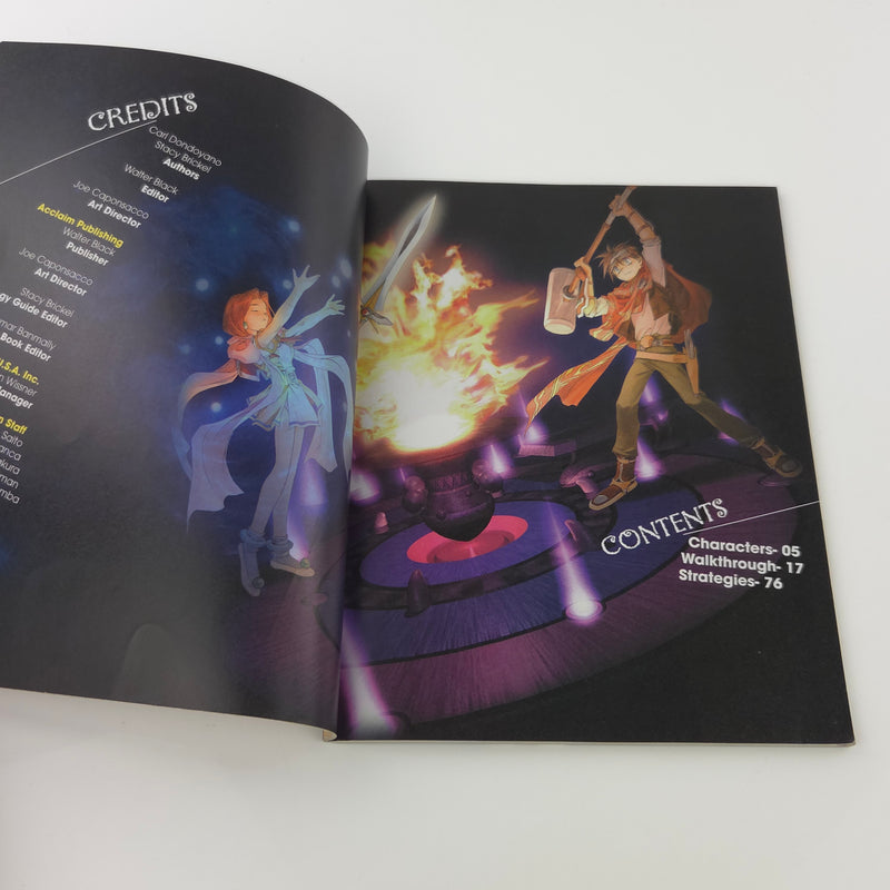 Thousand Arms Acclaim Strategy Guide - Playstation 1 PS1 Lösungsbuch Berater