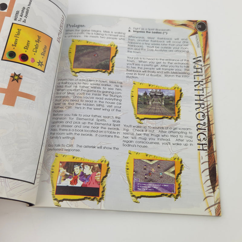 Thousand Arms Acclaim Strategy Guide - Playstation 1 PS1 Lösungsbuch Berater