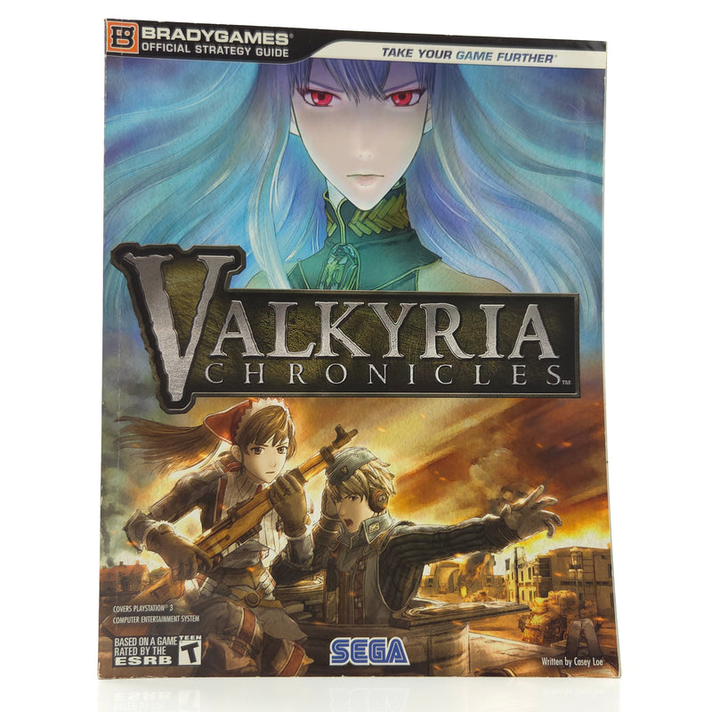 Valkyria Chronicles Bradygames Strategy Guide - Playstation 3 PS3 Lösungsbuch