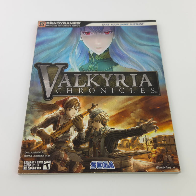Valkyria Chronicles Bradygames Strategy Guide - Playstation 3 PS3 Lösungsbuch