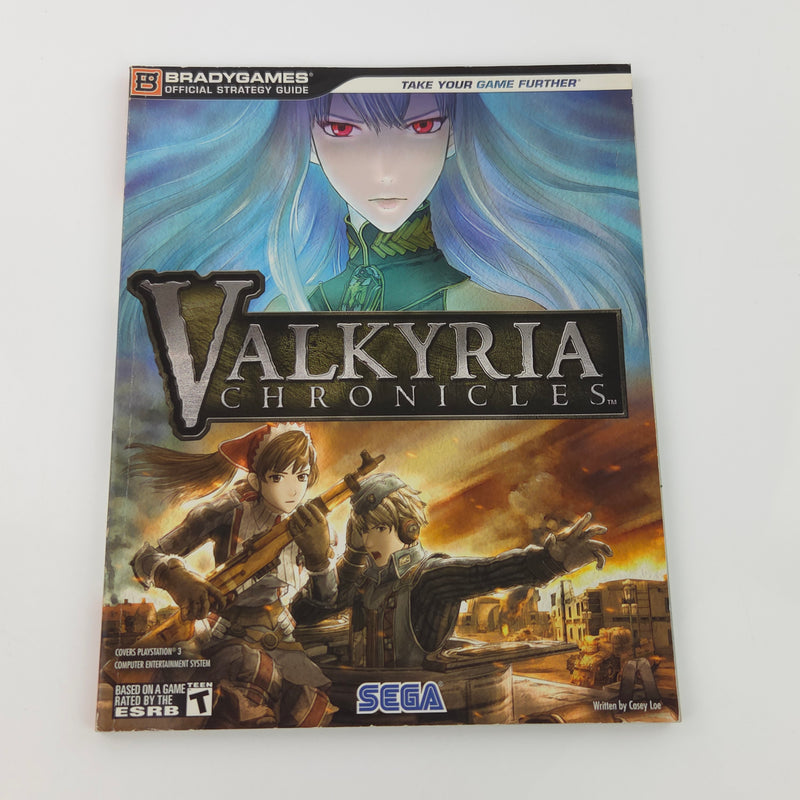 Valkyria Chronicles Bradygames Strategy Guide - Playstation 3 PS3 Lösungsbuch