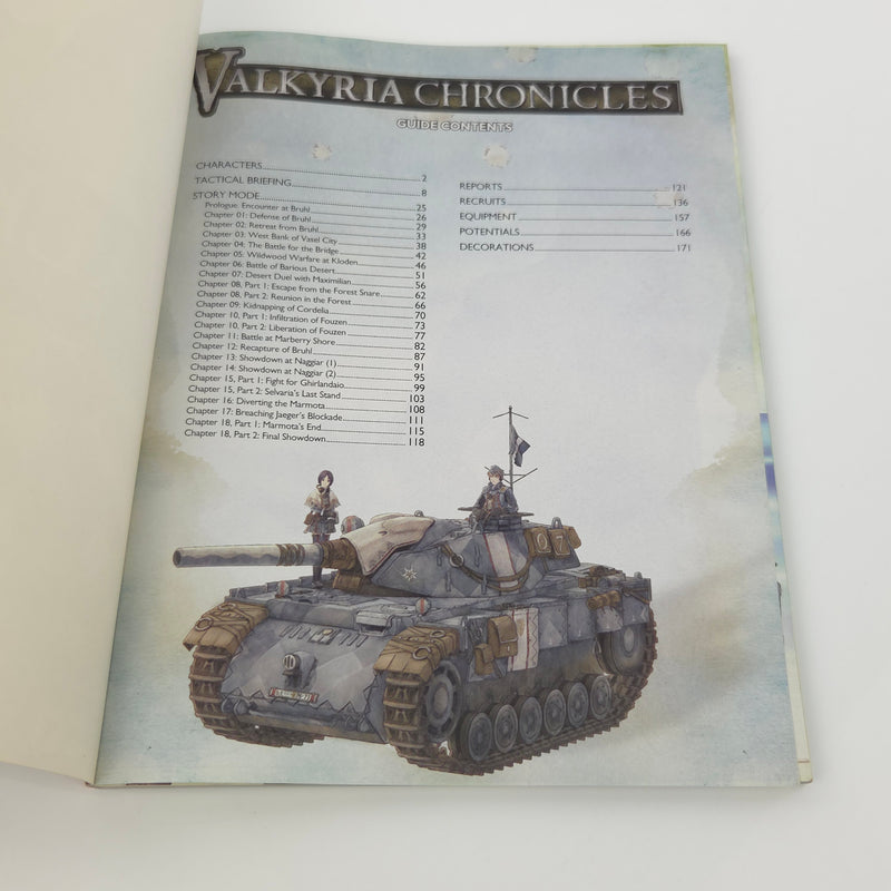 Valkyria Chronicles Bradygames Strategy Guide - Playstation 3 PS3 Lösungsbuch