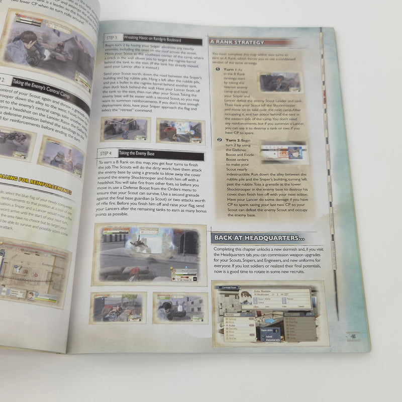 Valkyria Chronicles Bradygames Strategy Guide - Playstation 3 PS3 Lösungsbuch