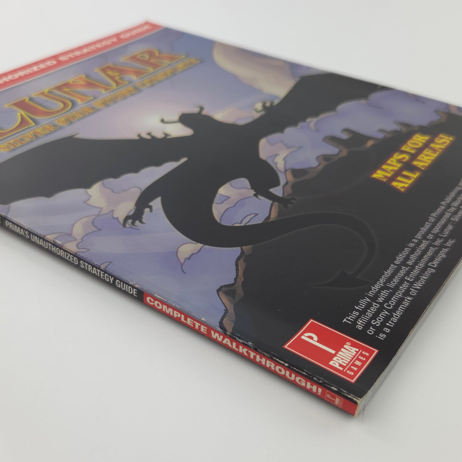 Lunar Silver Star Story Complete Prima´s Strategy Guide - PS1 Playstation 1 Buch