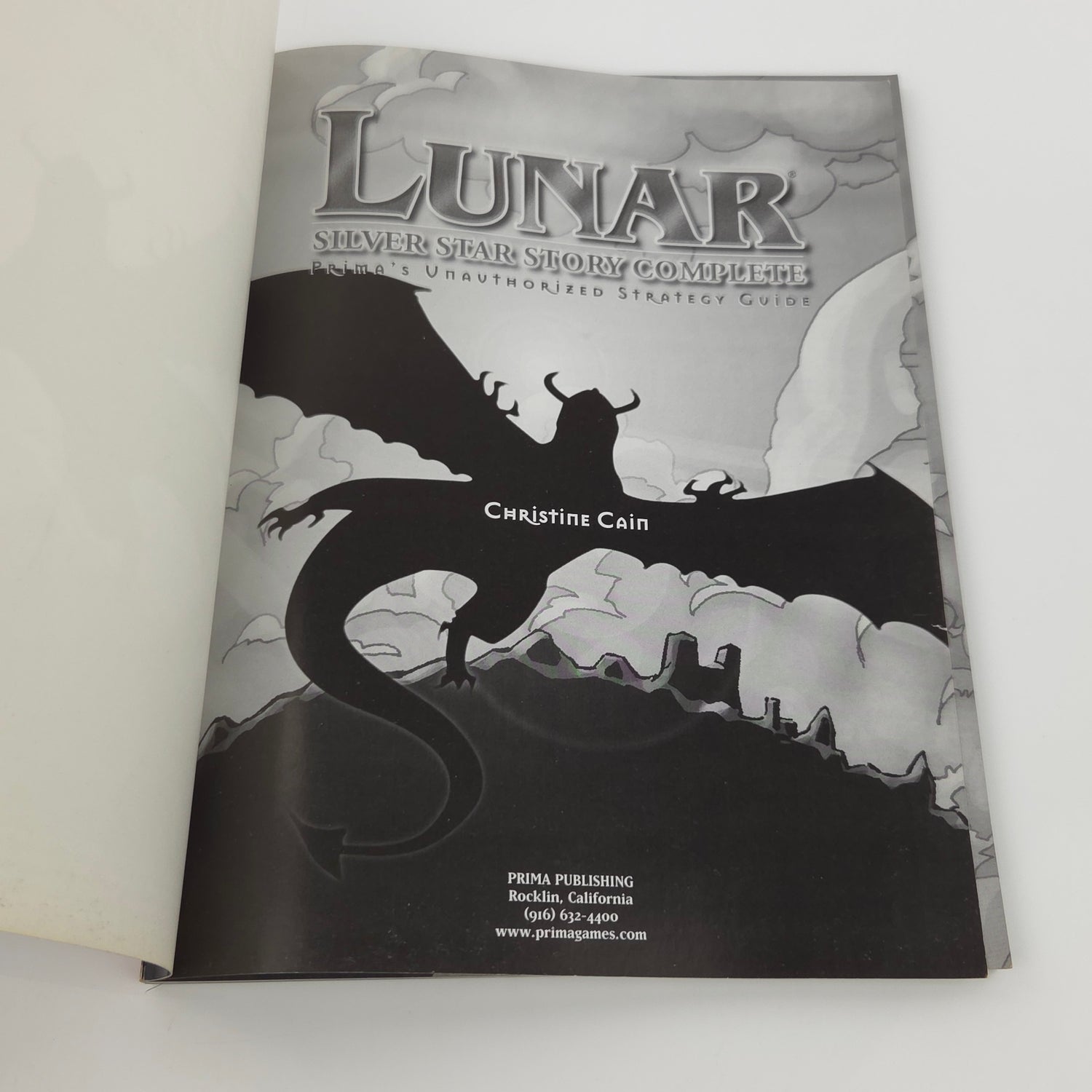 Lunar Silver Star Story Complete Prima´s Strategy Guide - PS1 Playstation 1 Buch