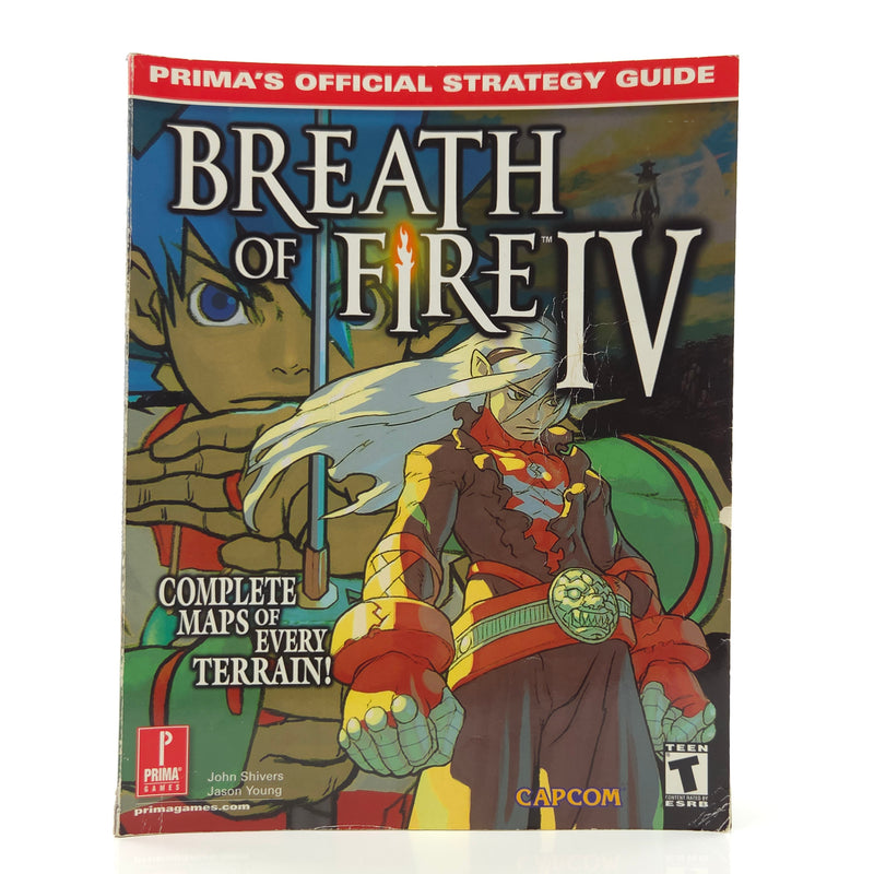 Breath of Fire IV Prima´s Strategy Guide - PS1 Playstation 1 Lösungsbuch