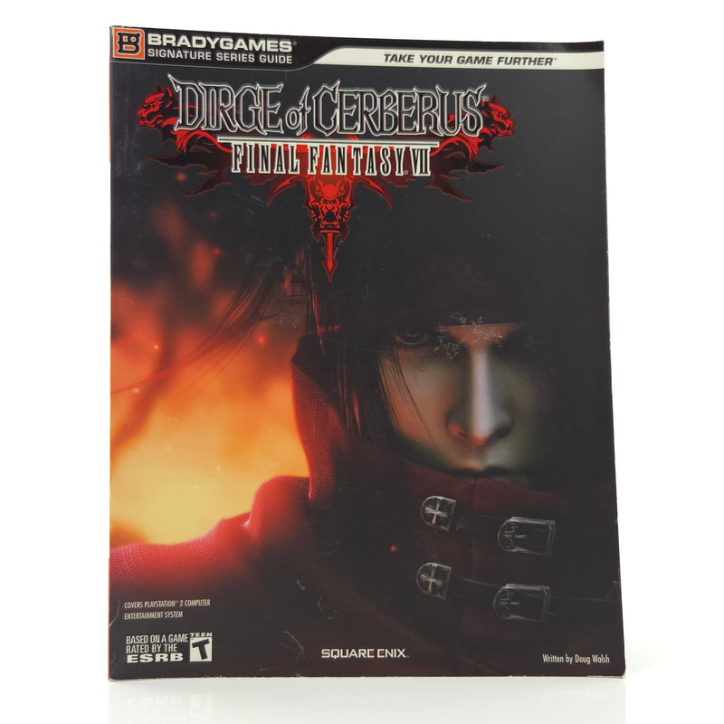 Dirge of Ceberus Final Fantasy VII Bradygames Strategy Guide - PS2 Playstation 2
