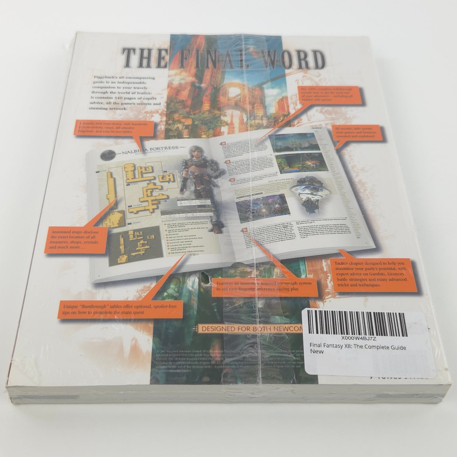 Final Fantasy XII The Complete Guide - PS2 Playstation 2 Lösungsbuch NEU SEALED