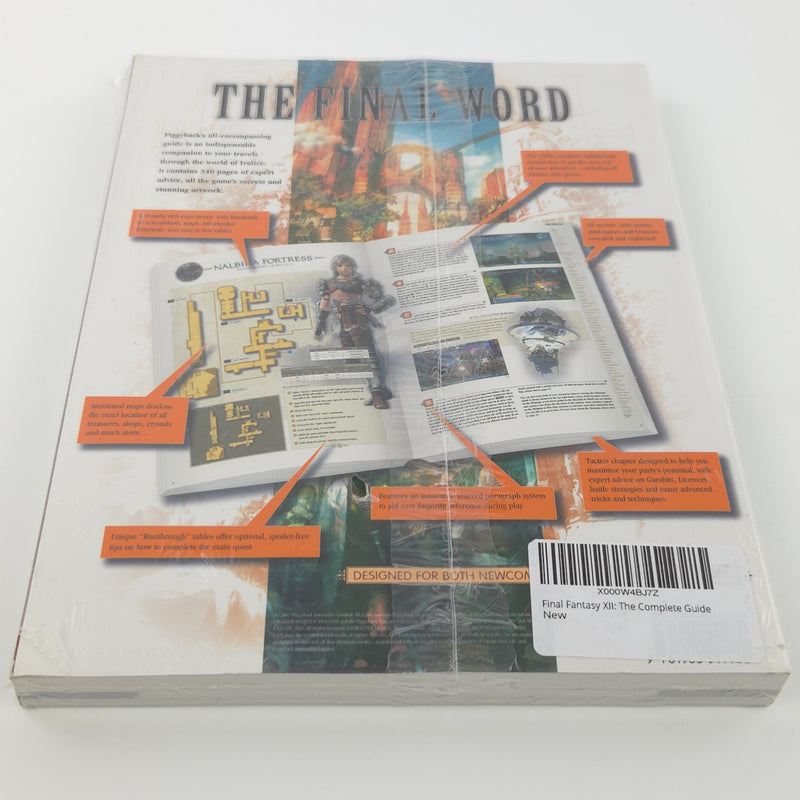Final Fantasy XII The Complete Guide - PS2 Playstation 2 Lösungsbuch NEU SEALED
