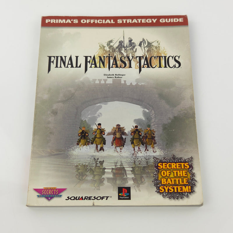 Final Fantasy Tactics Prima´s Strategy Guide - PS1 Playstation 1 Lösungsbuch