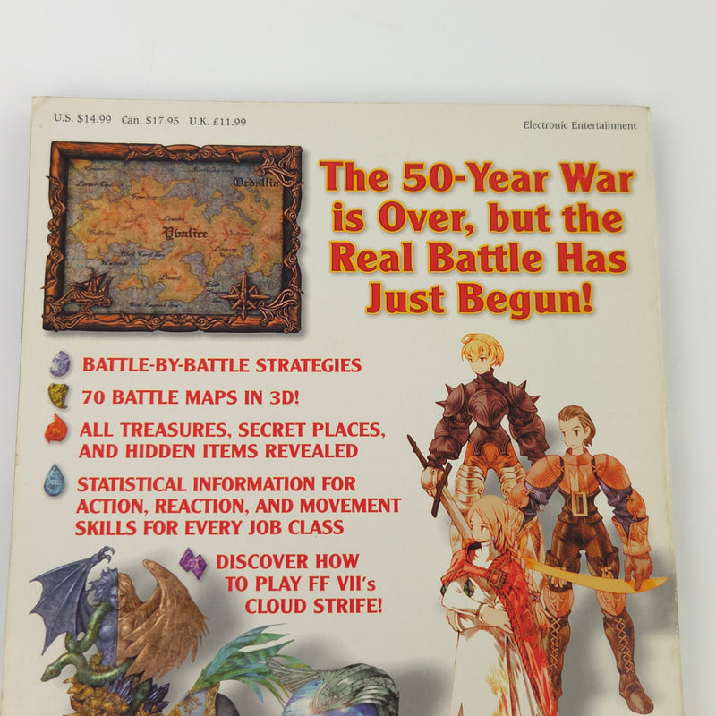 Final Fantasy Tactics Prima´s Strategy Guide - PS1 Playstation 1 Lösungsbuch