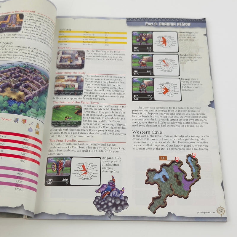 Dragon Warrior VII Prima´s Strategy Guide - PS1 Playstation 1 Lösungsbuch