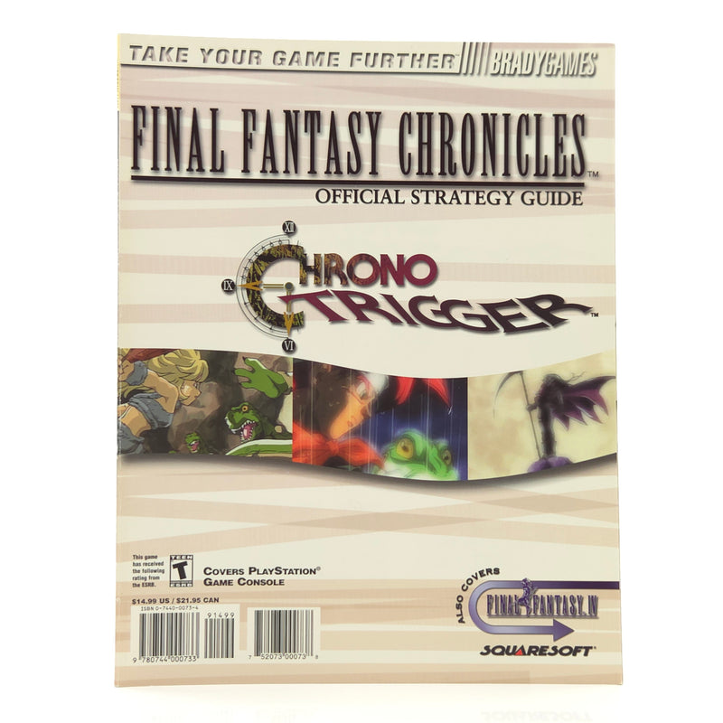 Final Fantasy Chronicles Bradygames Strategy Guide - PS1 Playstation 1 Berater