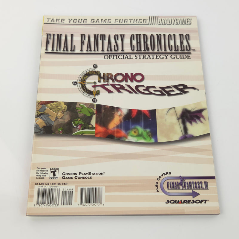 Final Fantasy Chronicles Bradygames Strategy Guide - PS1 Playstation 1 Berater