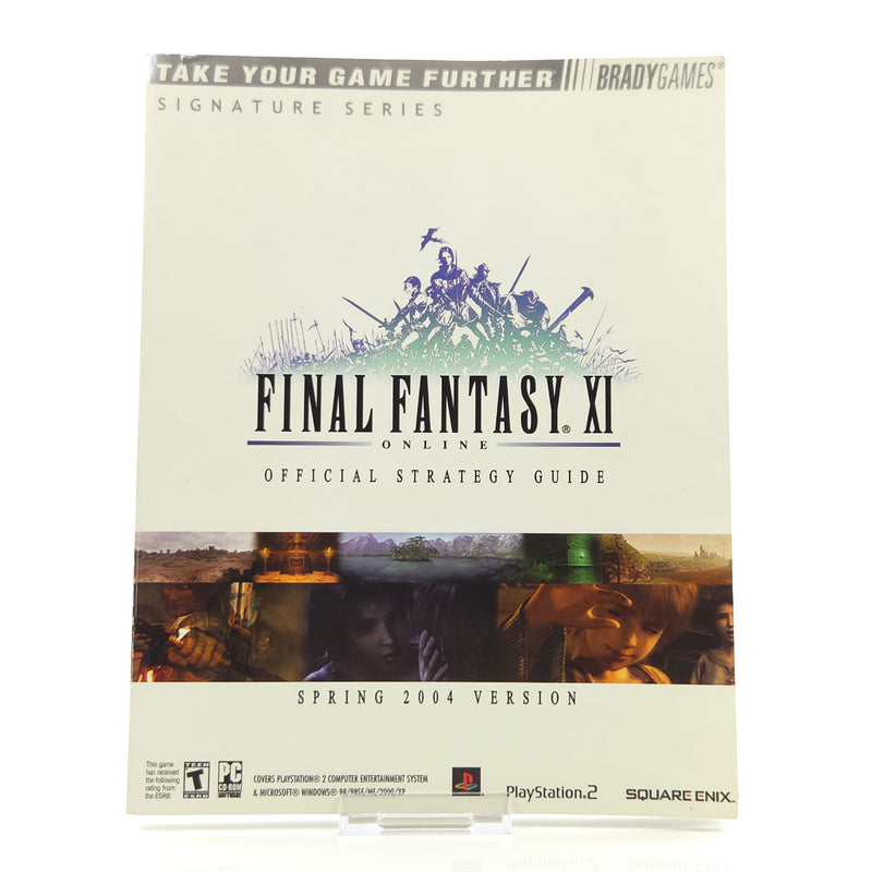 Final Fantasy XI Online Bradygames Strategy Guide - PS1 Playstation 1 Berater