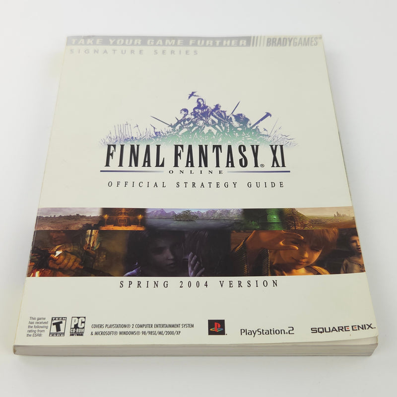 Final Fantasy XI Online Bradygames Strategy Guide - PS1 Playstation 1 Berater