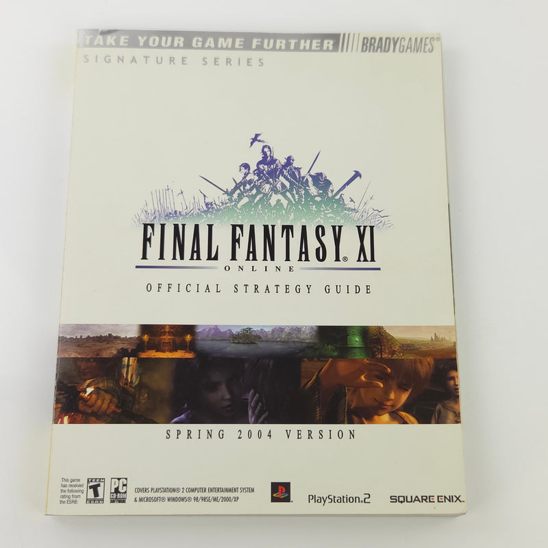 Final Fantasy XI Online Bradygames Strategy Guide - PS1 Playstation 1 Berater