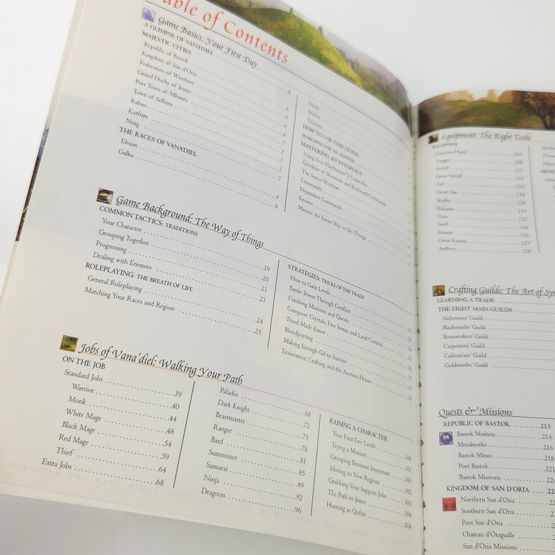 Final Fantasy XI Online Bradygames Strategy Guide - PS1 Playstation 1 Berater