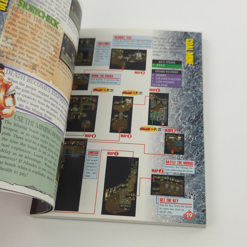 Alundra official Strategy Guide - PS1 Playstation 1 Berater Lösungsbuch