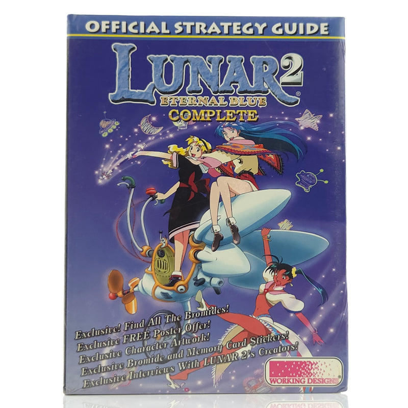 Lunar 2 Eternal Blue Complete official Strategy Guide - Playstation PS1 Berater