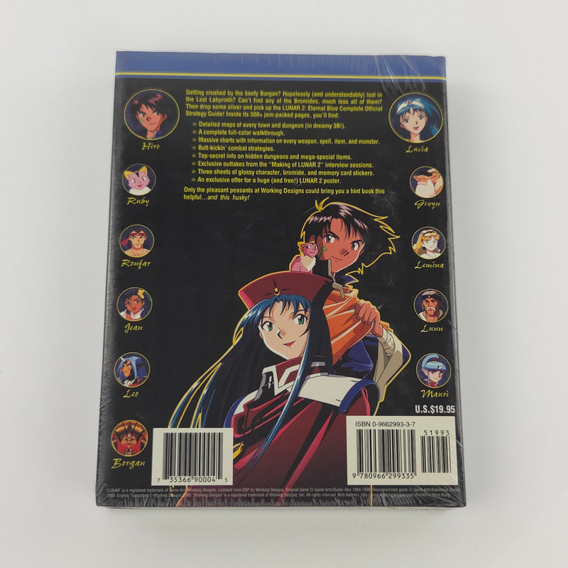 Lunar 2 Eternal Blue Complete official Strategy Guide - Playstation PS1 Berater