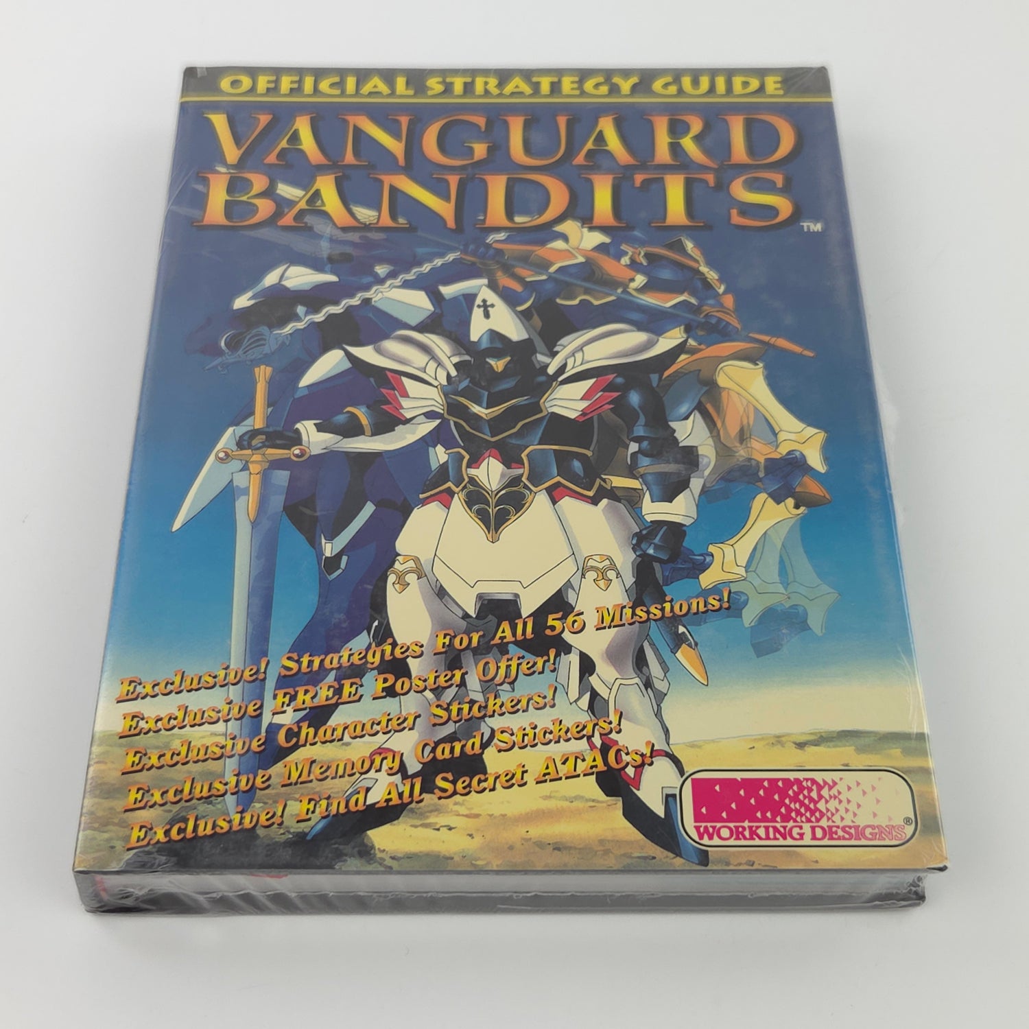 Vanguard Bandits official Strategy Guide - Playstation PS1 Spieleberater NEU
