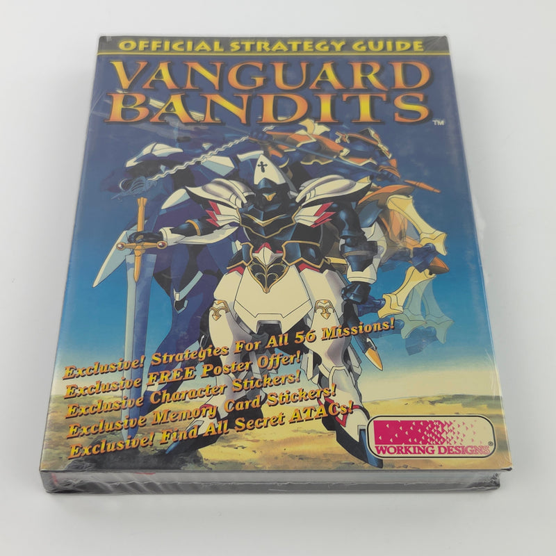 Vanguard Bandits official Strategy Guide - Playstation PS1 Spieleberater NEU