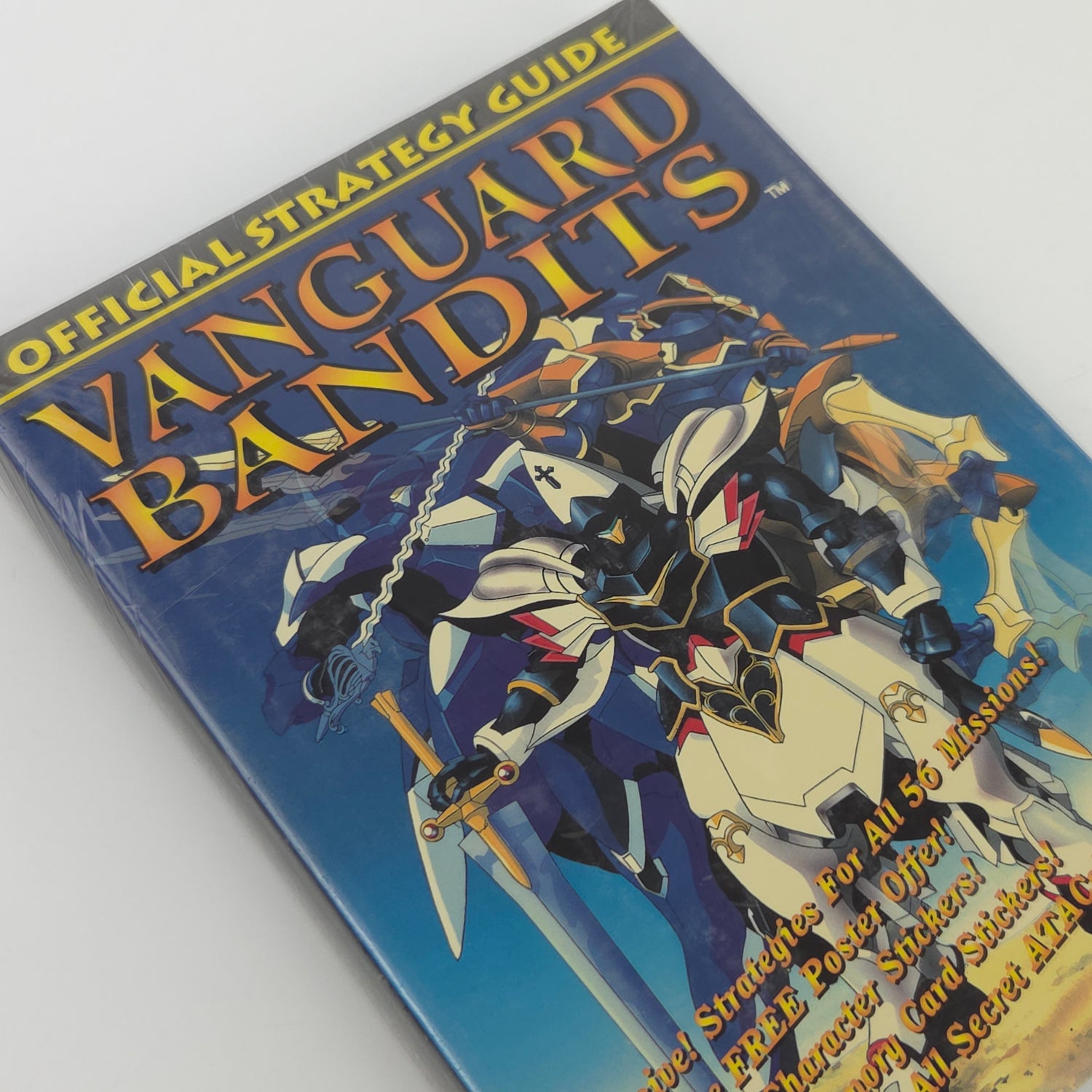 Vanguard Bandits official Strategy Guide - Playstation PS1 Spieleberater NEU