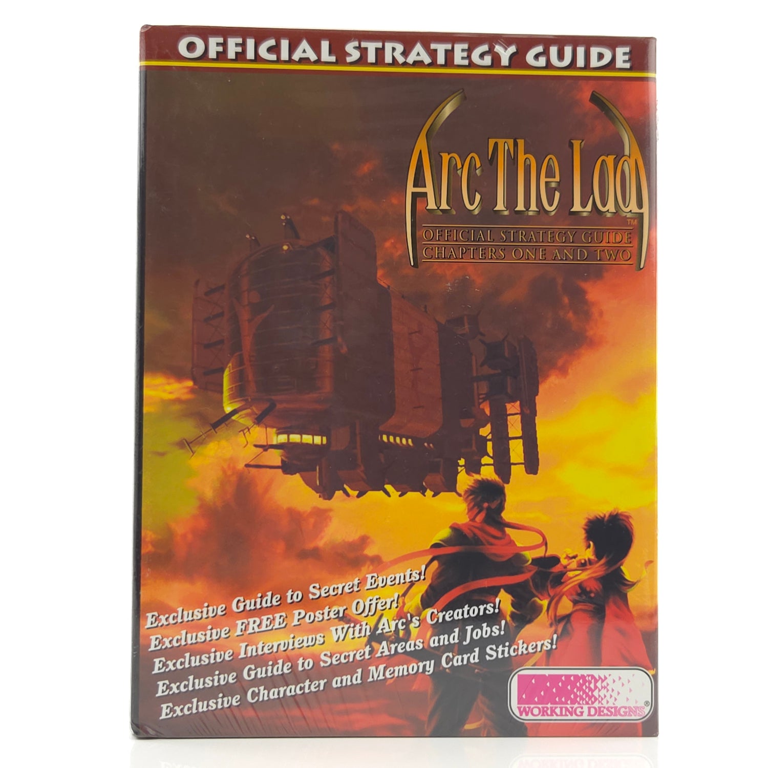Arc The Lad official Strategy Guide - Playstation PS1 Spieleberater NEU