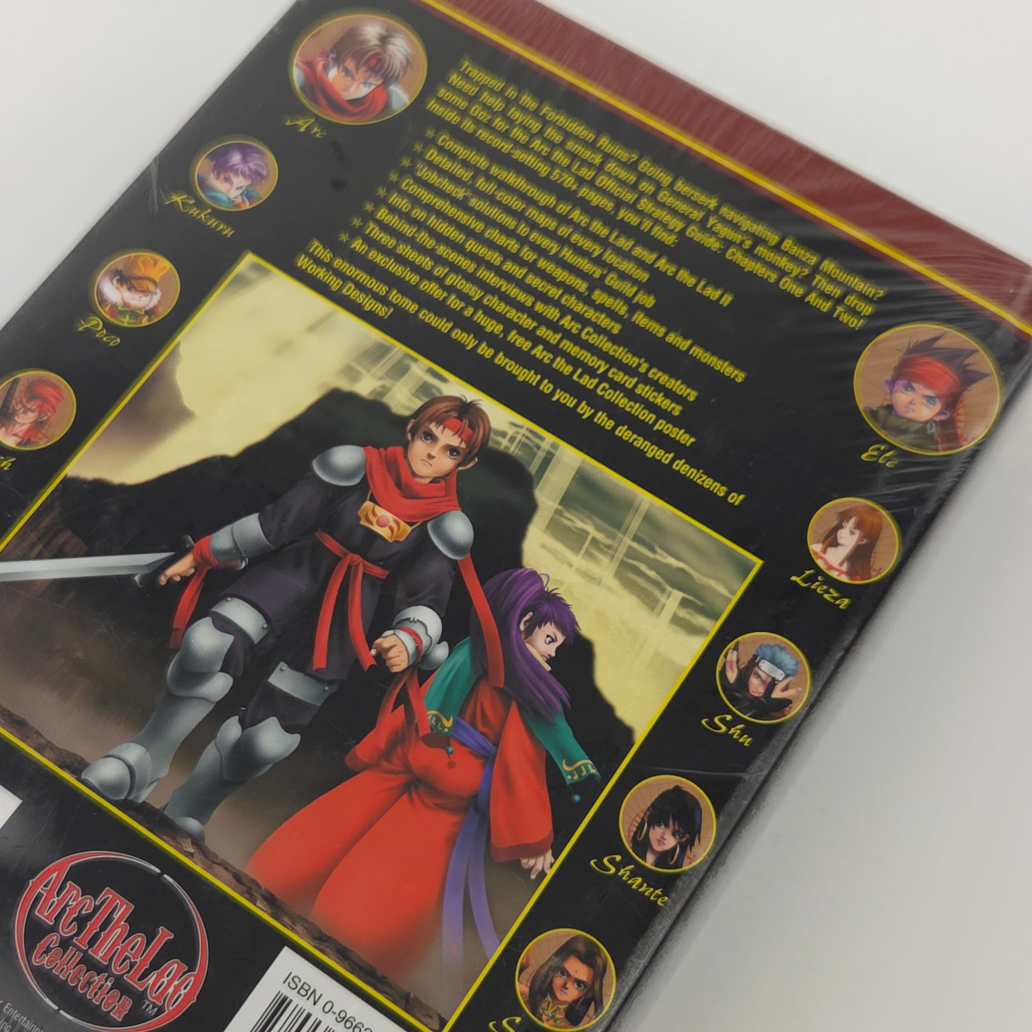 Arc The Lad official Strategy Guide - Playstation PS1 Spieleberater NEU