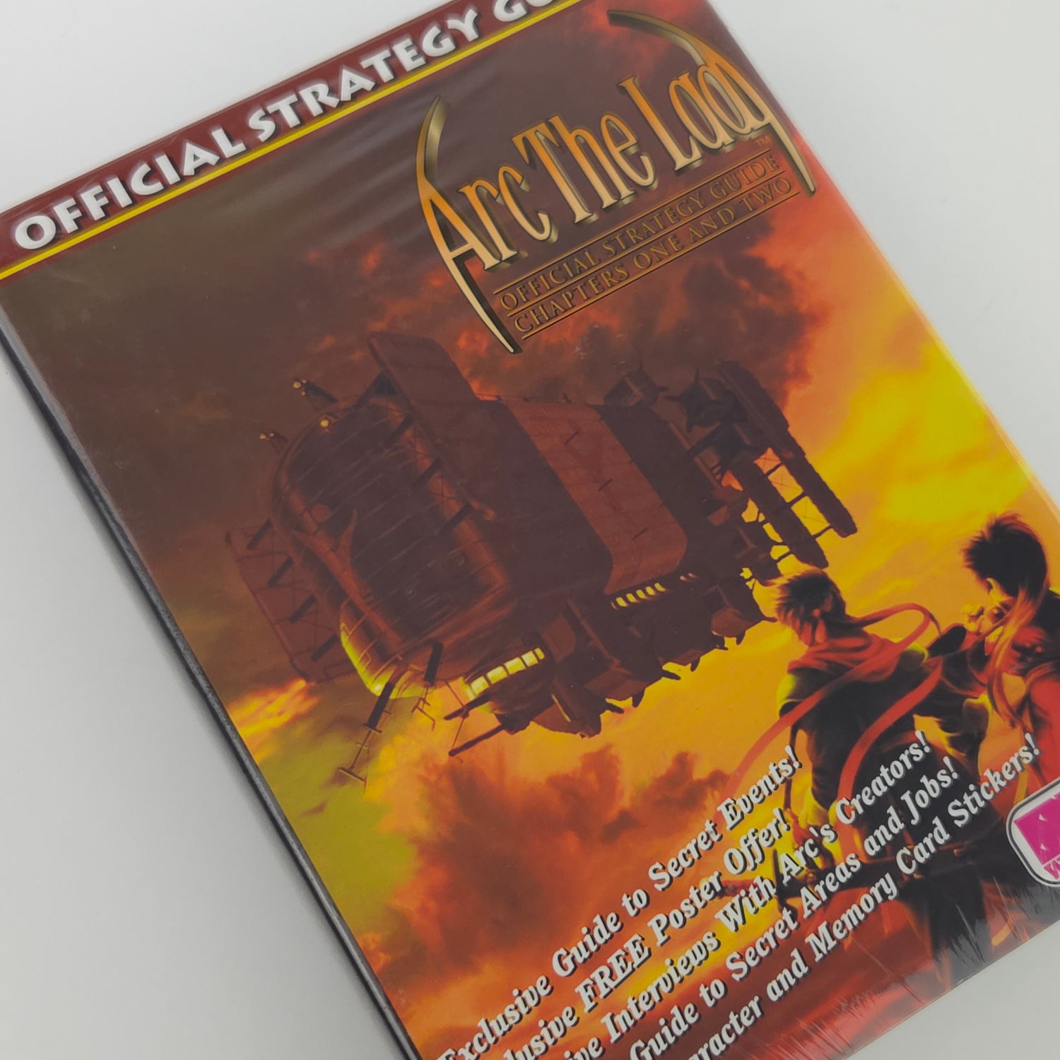 Arc The Lad official Strategy Guide - Playstation PS1 Spieleberater NEU