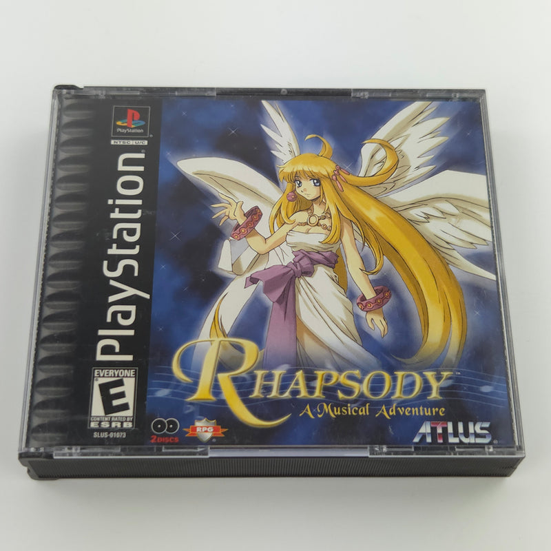 Sony Playstation 1 Spiel : Rhapsody A Musical Adventure - NTSC-U/C USA / PS1 OVP