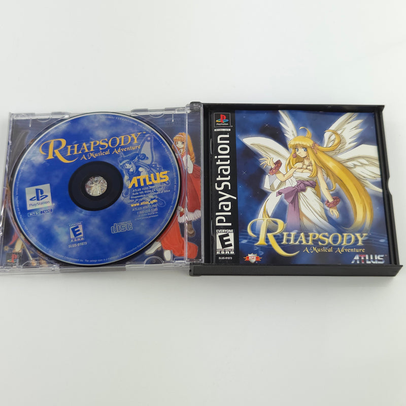 Sony Playstation 1 Spiel : Rhapsody A Musical Adventure - NTSC-U/C USA / PS1 OVP